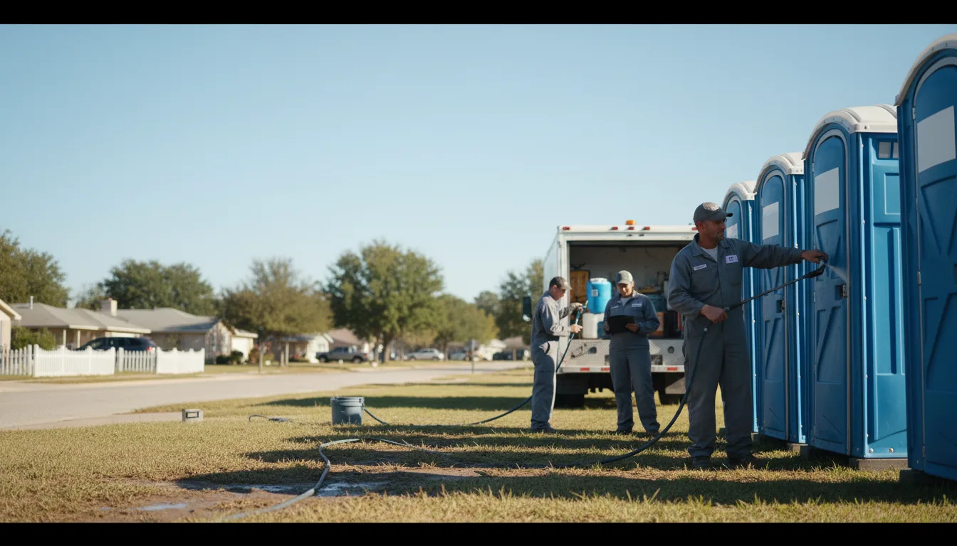 Long-Term Portable Toilet Rental in Blanchester, OH near me